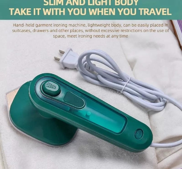 Professional Micro Steam Iron | Handheld Portable Garment Steamer for Clothes | Quick Heat-Up Mini Household Ironing Machine