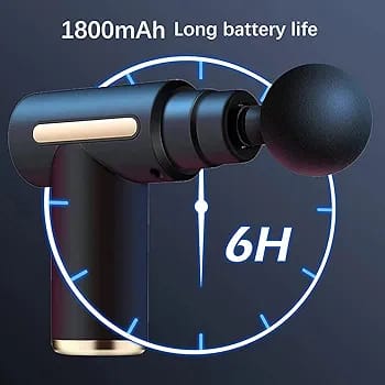 Professional Handheld Deep Tissue Massage Gun with 4 Heads